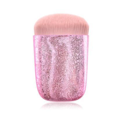 

Soft Nylon Bristles Plastic Handle Wide Blush Powder Brush Makeup Brush