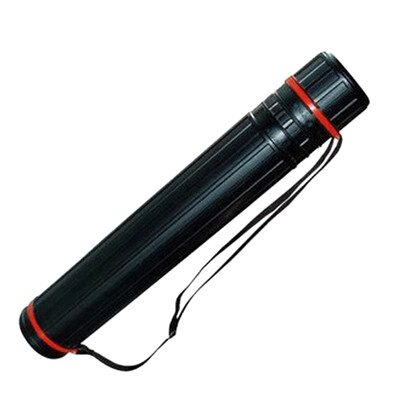 

64cm-96cm PE Telescopic arrow archery holder Arrow Tube Hunting Bag quiver with Adjustable back strap File Box