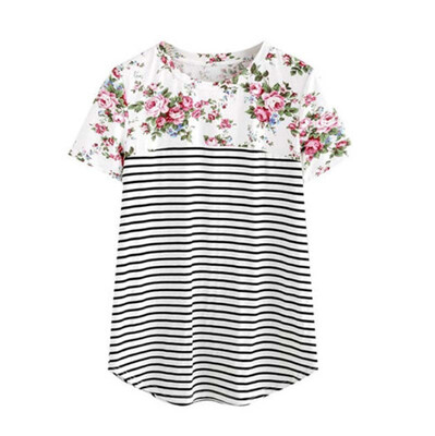 

Fashion Pregnant Maternity Clothes Nursing Tops Mom Breastfeeding T-Shirt Top