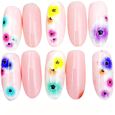 

Toponeto Womens DIY Nail Sticker Water Transfer Stickers Finger Nail Art Decals