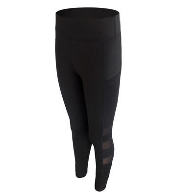 

Yoga Pants Breathable Mesh Capri Sports Leggings Women Gym Fitness Pants