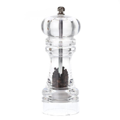 

Acrylic Manual Pepper Grinder Salt Spices Mill Shaker Transparent Kitchen Grinding Tool 185165140mm