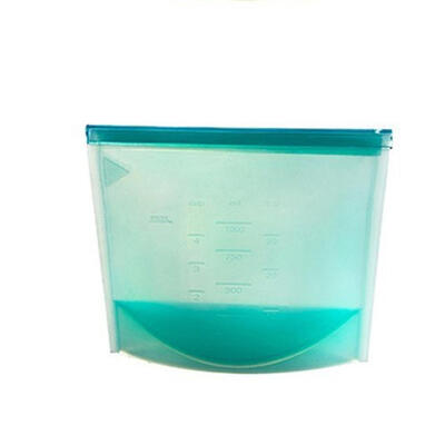 

1500ml Reusable Vacuum Silicone Food Bag Sealer Fridge Food Storage Bags