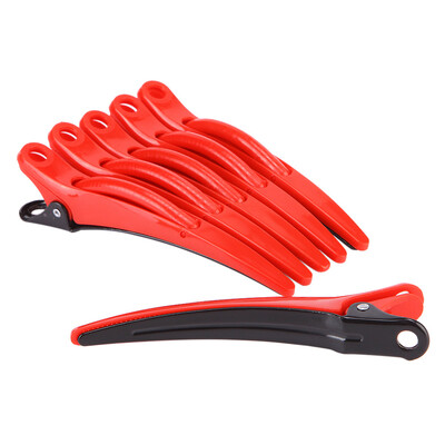 

Gobestart 6 Pcs Practical Plastic Prong Alligator Teeth Bows Hair Clips New