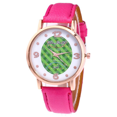 

〖Follure〗Women Fashion Leather Band Analog Quartz Round Wrist Watch Watches