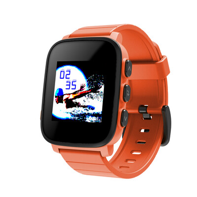 

SMA Q2 Smart Watch Memory LCD Display 3ATM Water Resistance Heart Rate Detection Connected GPS Tracking Call Text & Calender Alert