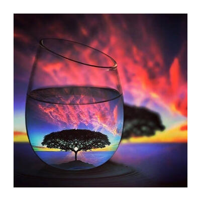 

5D DIY Full Drill Diamond Painting Cup Cross Stitch Embroidery Mosaic Kit