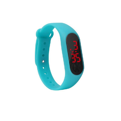 

Fashionable Stylish Couple Watch His-and-hers Watches Digital LED Sport Watch Wristwatch with PU Strap Band for Men Women Children