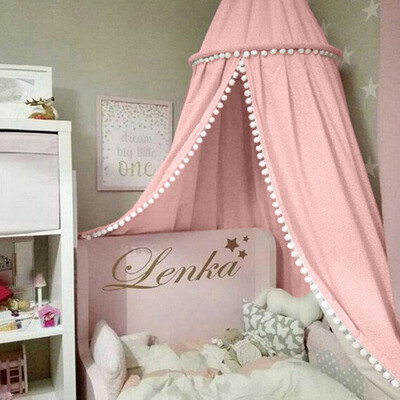 

Toponeto Baby Bed Canopy Bedcover Round Mosquito Net Curtain Bedd