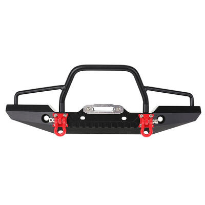 

Universal Metal Front Bumper 2LED for 110 RC Crawler Car TraxxasTRX-4