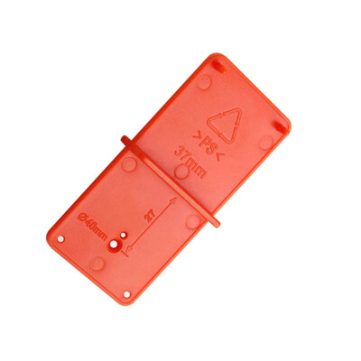 

Hinge Hole Drilling Guide Locator Holes Opener Template Door Cabinets DIY Woodworking Tool