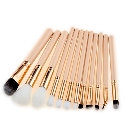 

〖Follure〗12PCS1Set Cosmetic Makeup Brush Brushes Set Foundation Powder Eyeshadow