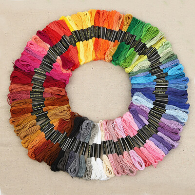 

JPGIF Premium Rainbow Color Embroidery Floss Cross Stitch Threads