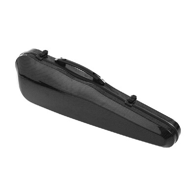 

High-quality Full Size Carbon Fiber Hardshell Violin Case with Built-in Hygrometer for 44 Violins Fiddle