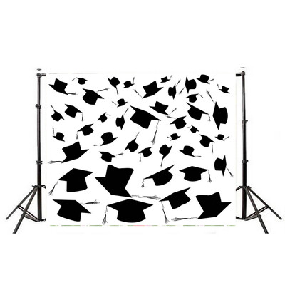 

Toponeto Graduation Backdrops Vinyl Wall 5x3FT Digital Background Photography Studio A