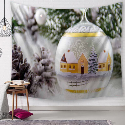

Toponeto Christmas Tapestry Santa Print Wall Hanging Tapestry Art Home Decor