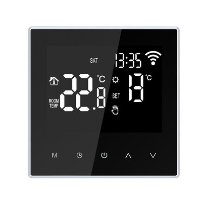 

Wi-Fi Smart Thermostat Digital Temperature Controller APP Control Weekly Circulation Programmable Electric Underfloor Heating with