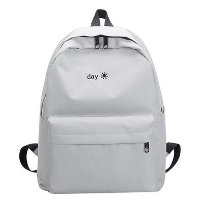 

Simple Casual Women Canvas Backpacks Travel School Shoulder Bags Rucksacks
