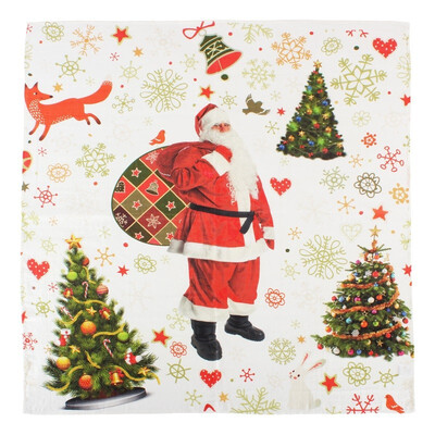 

CHILDRENS GANGChristmas pattern baby cotton blanket bath towel 120×120 16386