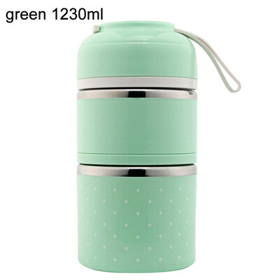 

7801230ml Portable Thermal Lunch Box Leak-proof Bento Picnic Food Container
