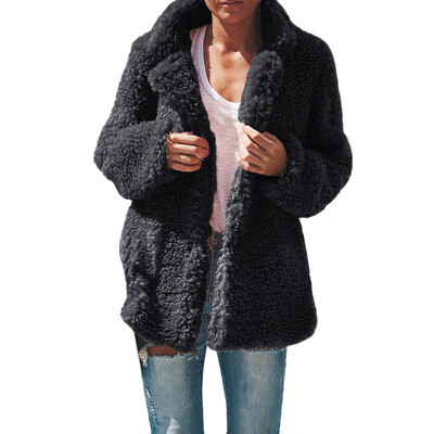 

Toponeto Womens Casual Jacket Winter Warm Parka Outwear Ladies Coat Overcoat Outercoat