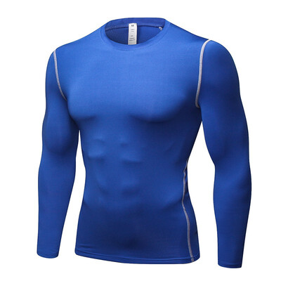 

YUERLIAN Sports Fitness Long Sleeve Quick Dry T-Shirt 1019 7029