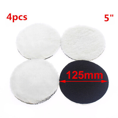 

4pcs 5 125mm Buffing Pad Polishing Mop Wheel Pads Buffer Polish Wheels Durable