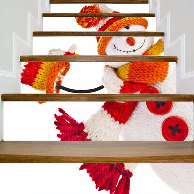 

Siaonvr Christmas Decoration Stair Stickers Christmas Stairs Stickers Wall Stickers
