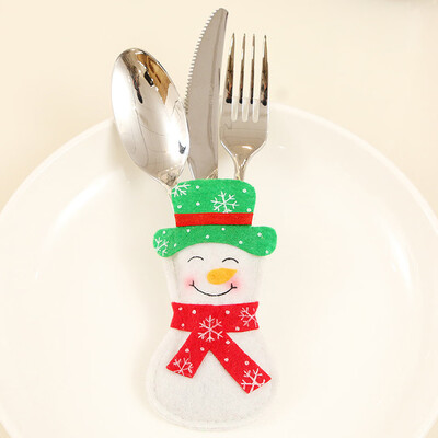 

Toponeto Decoration Creative Home Party Fork Set Hat Tree Storage Tool Christmas Bag