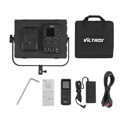 

Viltrox VL-D60T Professional Slim 3300K-5600K Bi-Color Dimmable LED Video Light Photography Fill Light with Remote Control Max Po