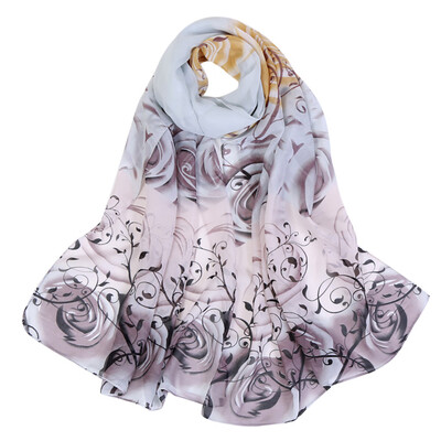

Gobestart Fashion Women Soild Dot Printing Long Soft Wrap Scarf Ladies Shawl Scarves