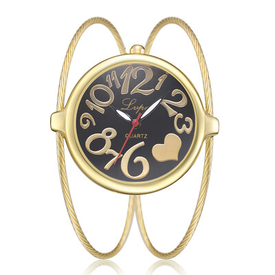 

Womens Bracelet Brushed Bracelet Exquisite Large Dial Quartz Watch