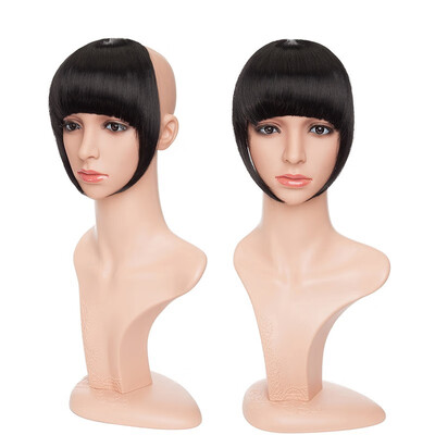 

Hair Bangs Clip in Hair Extensions Front Neat Bang Fringe One Piece Striaght Hairpiece Accessories