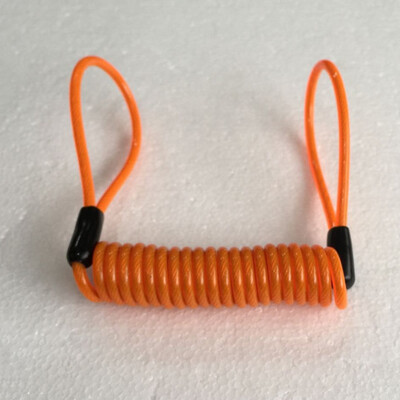 

12M Motorcycle Bikes Alarm Disc Lock Security Spring Reminder Strong Cable