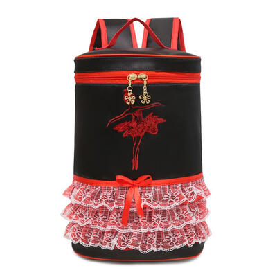

Sequins Dancer Print Ballet Backpacks Kids Girls Sport Shoulder Duffle Bags