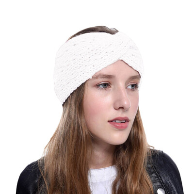 

Tailored New Women Girls Headbands Winter Cross Braided Headband Ear Warmer Head Wraps