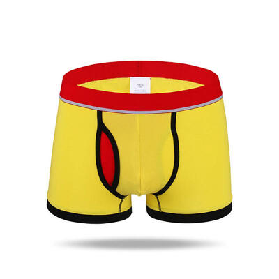 

Mens Stretchy Cotton Boxer Briefs Breathable Tagless Short Leg Underwear