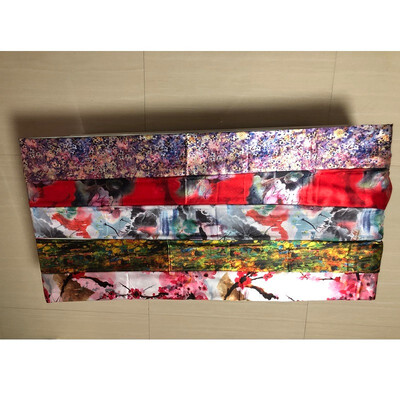 

Yipinlan Multi-colored scarves Five-color five-flower type 10 from the batch 15664