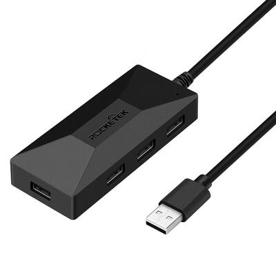 

Rocketek USB2-HUB4 4 Port USB20 Hub Adapter Splitter for iMac MacBook Air