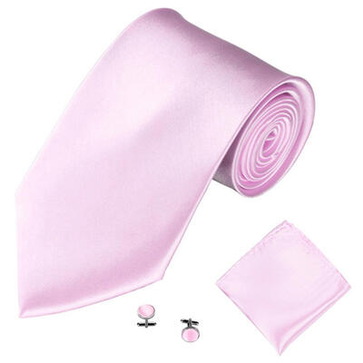 

Mens Fashion Solid Color Suits Ties Necktie Cufflinks Hanky Set Tuxedo Suit