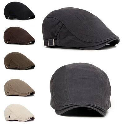 

Men Women Ivy Hat Berets Cap Golf Driving Sun Flat Cabbie Newsboy Cap-Fashion