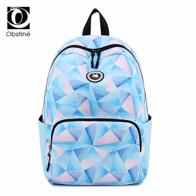 

Flower Printing Backpack for Women Large Capacity 14 Inch Laptop School Backpacks for Teenage Girls Oxford Waterproof Bagpack