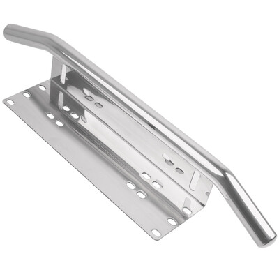 

23 Bull Bar Front Bumper License Plate Mount Bracket Offroad LED Light Holder