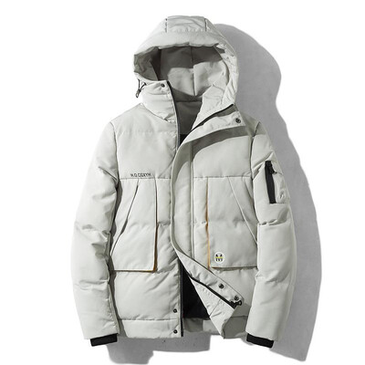 

Gobestart Mens Autumn Winter Hoodie Camouflage Warm Jacket Packable Light Top Quality Coat