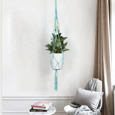 

Greensen Woven Hanging Basket Home Decoration Pot Rack Pot Holder
