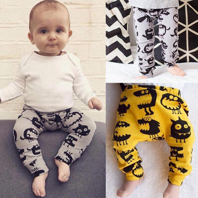 

Baby Toddler Infant Boys Girls Unisex Trousers Leggings Pants Tights 0-24 Months
