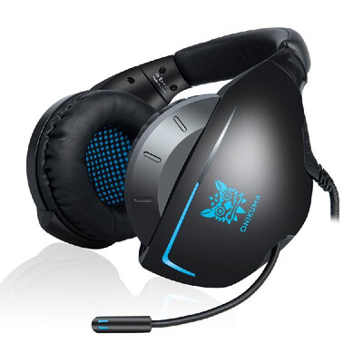 

ONIKUMA K7 35mm Gaming Headset for PS4 New Xbox One PC Over Ear Headphones with Dynamic Stereo Subwoofer Noise Cancelling Microph