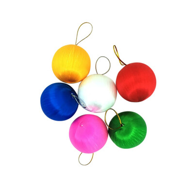 

Gobestart 6Pcs Christmas Balls Baubles Party Xmas Tree Decorations Hanging Ornament Decor