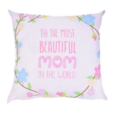 

〖Follure〗Happy Mothers Day Print Pillow Case Polyester Sofa Car Cushion Cover Home Decor
