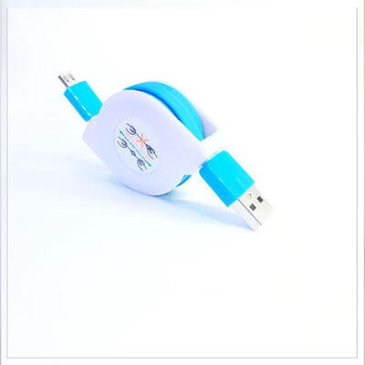 

Micro USB Fast Charge Cord Retractable Charging Cable For Android Phone-1m